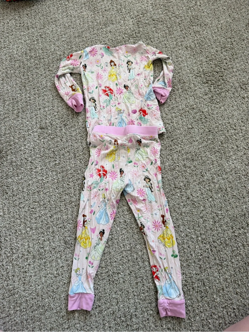 Little sleepies Disney princess Pajama Set